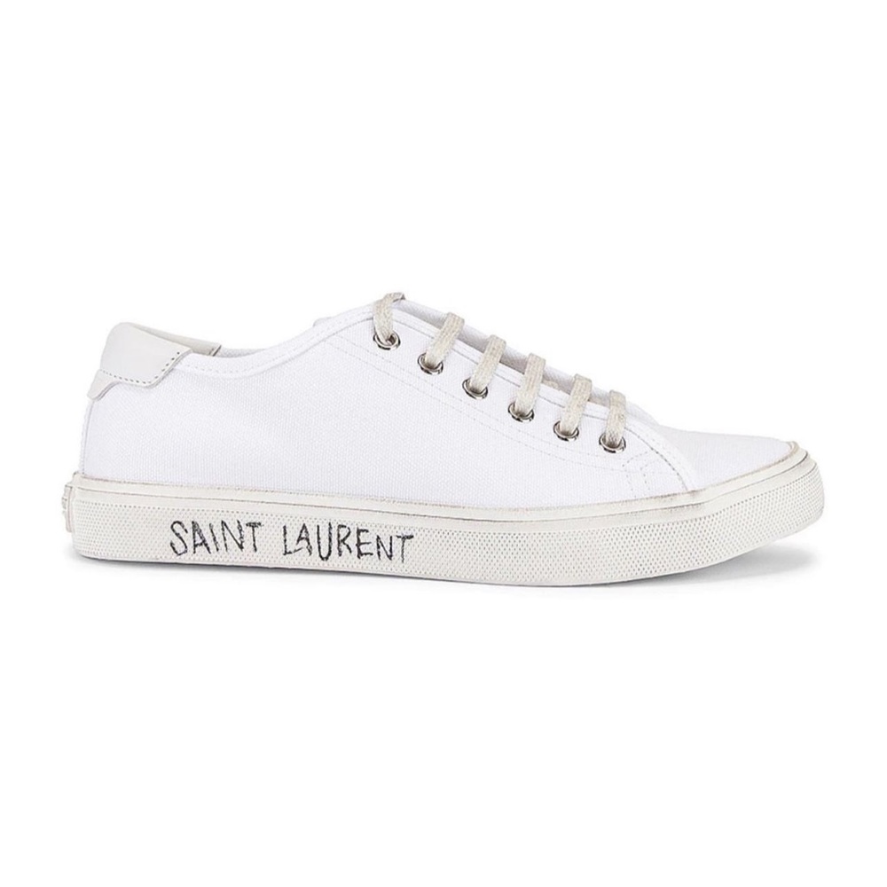 Saint Laurent Malibu distressed effect sneakers